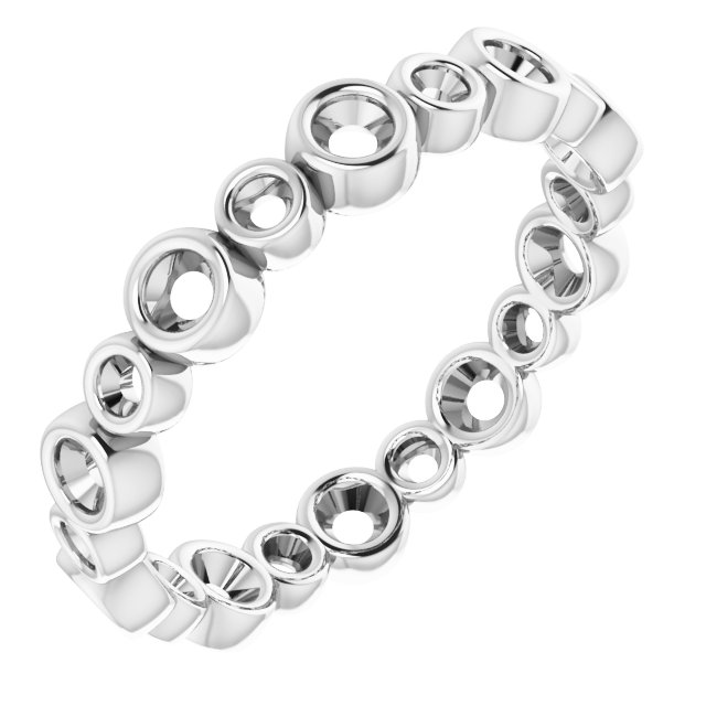 Bezel-Set Eternity Band