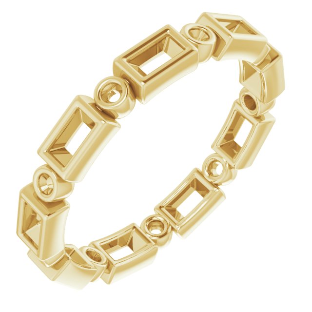 14K Yellow .375 CTW Diamond Eternity Band Ref 14533084