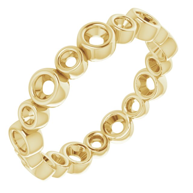 14K Yellow .625 CTW Diamond Eternity Band Ref 14598986