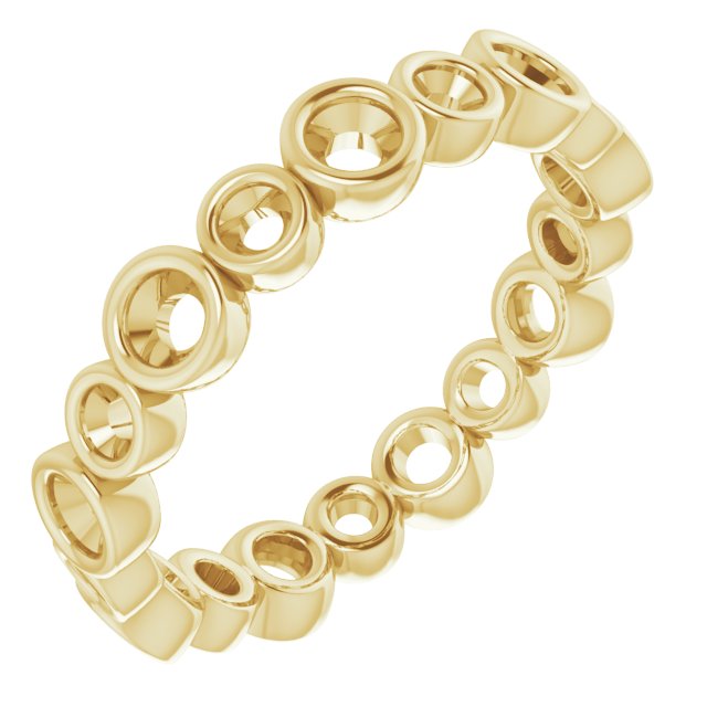 14K Yellow .75 CTW Diamond Eternity Band Ref 14598522