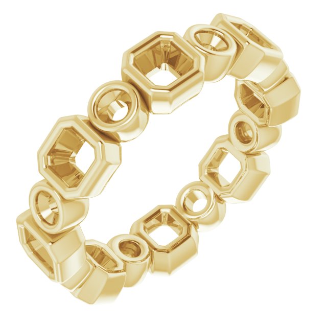 14K Yellow 1.625 CTW Diamond Eternity Band Ref 14599053