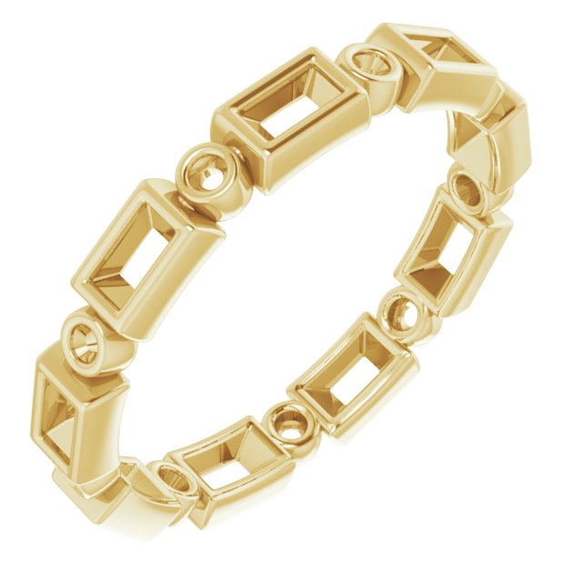 14K Yellow .375 CTW Diamond Eternity Band Ref 14599172