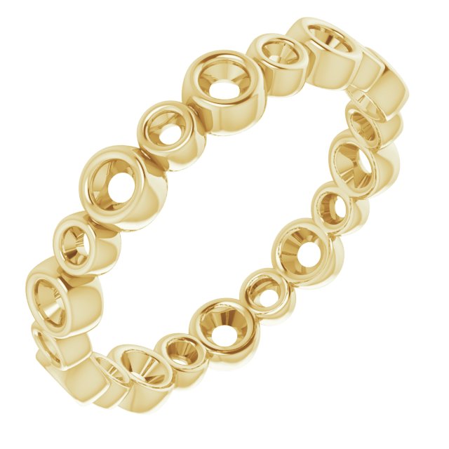 14K Yellow .50 CTW Diamond Eternity Band Ref 14598542