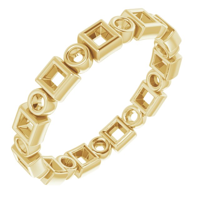 14K Yellow .50 CTW Diamond Eternity Band Ref 14032721