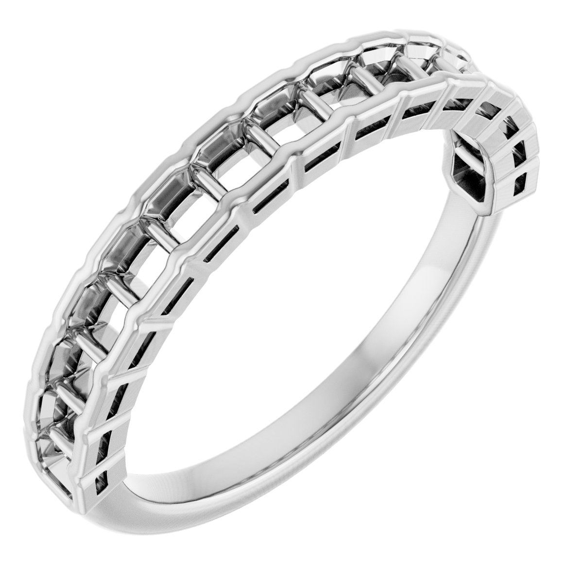 14K White .75 CTW Diamond Anniversary Band Ref 14029474