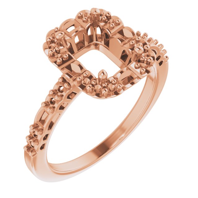 Halo-Style Engagement Ring or Band