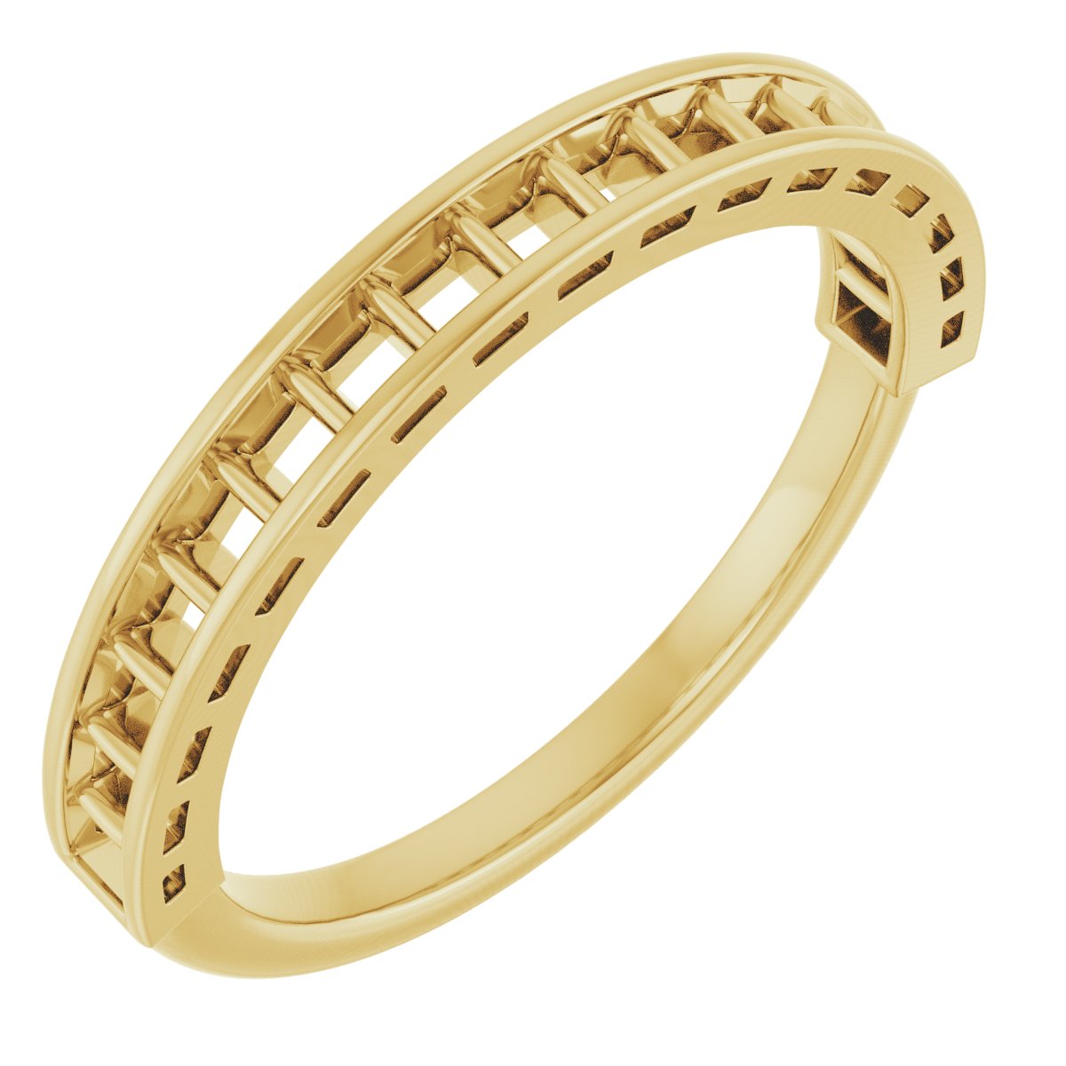 14K Yellow .5 CTW Diamond Anniversary Band Ref 14029527