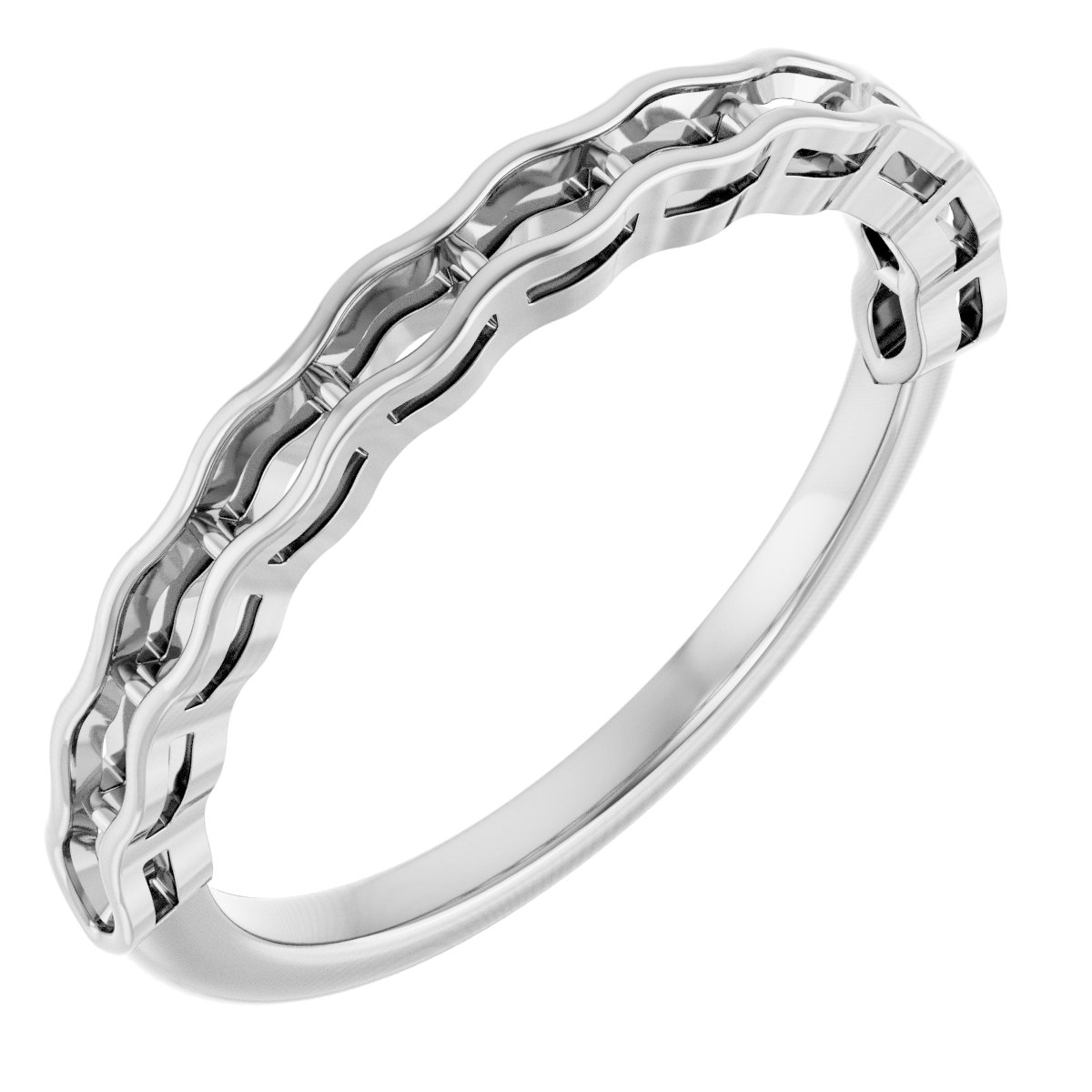 14k White Gold