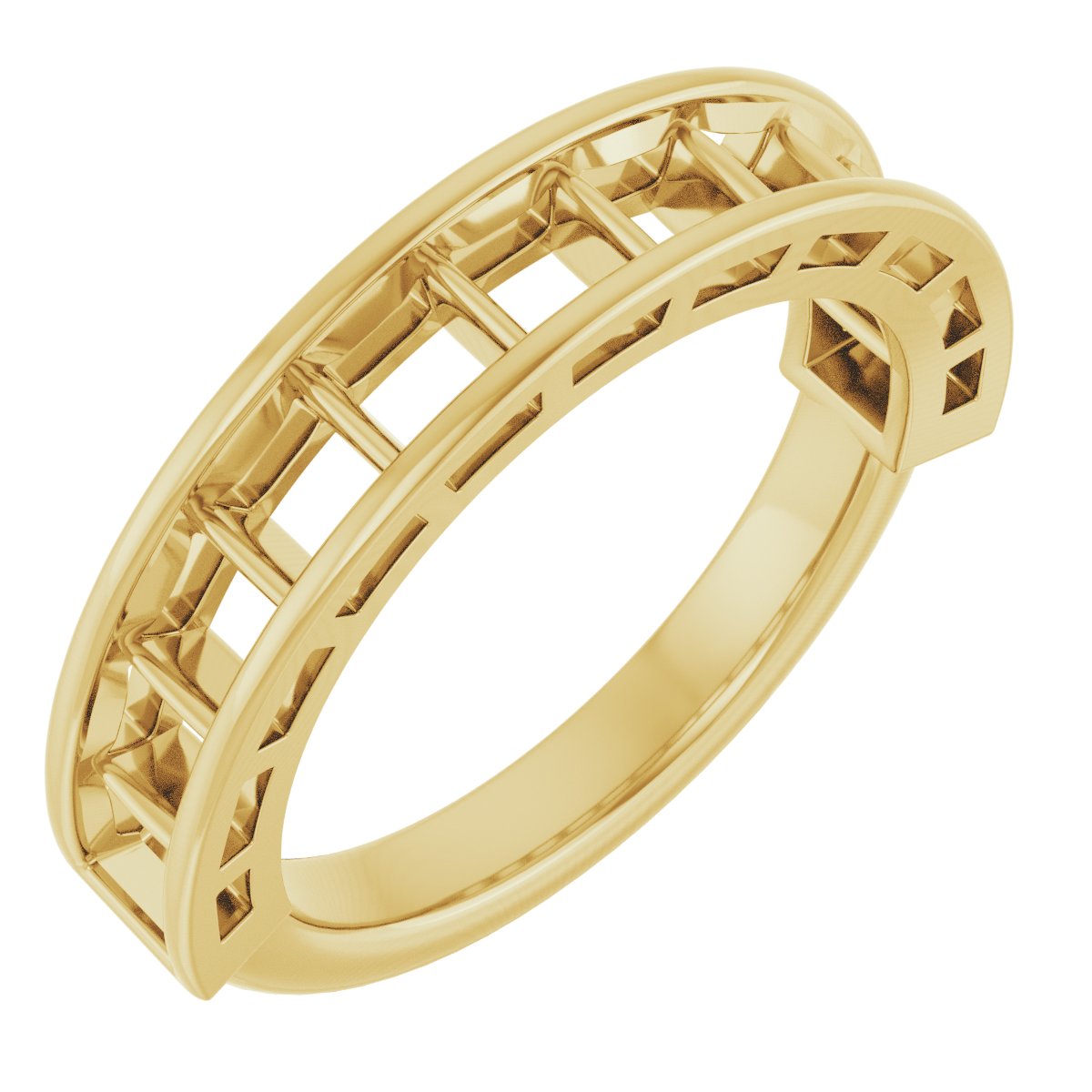 14K Yellow 1 .75 CTW Diamond Anniversary Band Ref 14029543