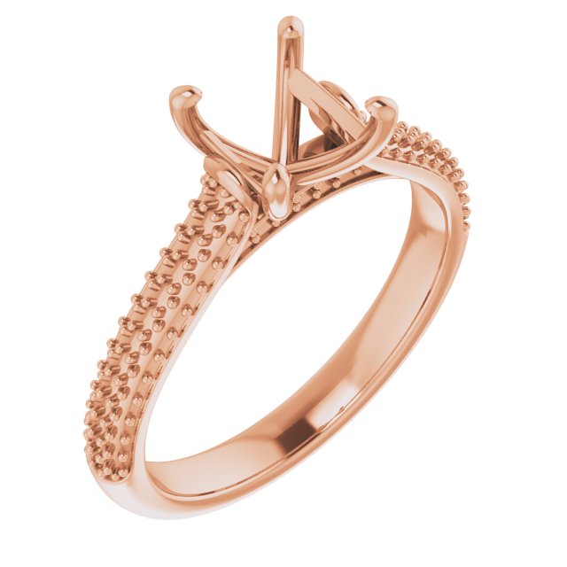 Pavé-Style Engagement Ring