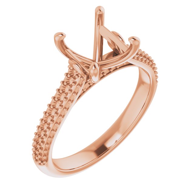 Pavé-Style Engagement Ring