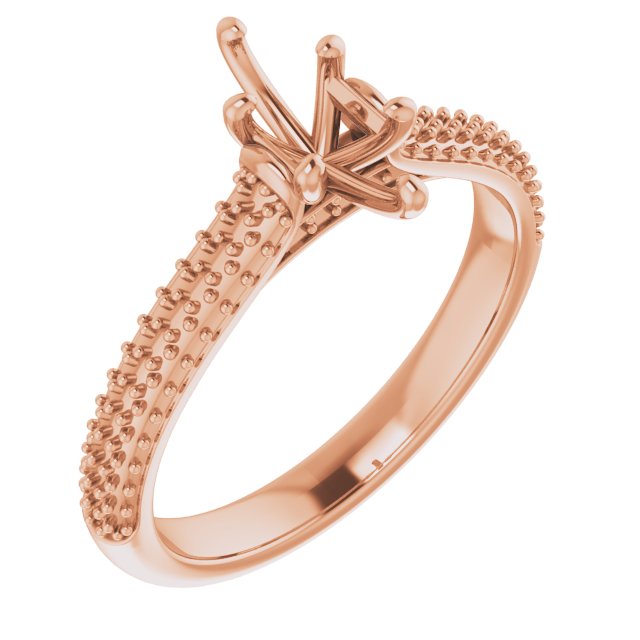 Pavé-Style Engagement Ring