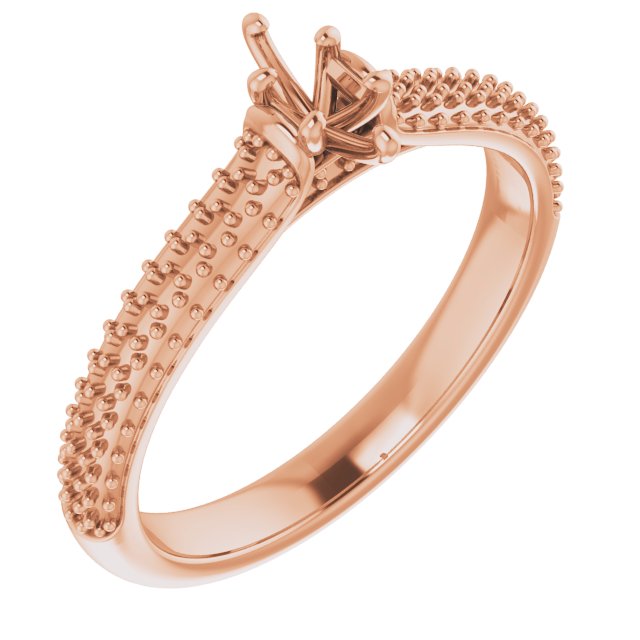 Pavé-Style Engagement Ring