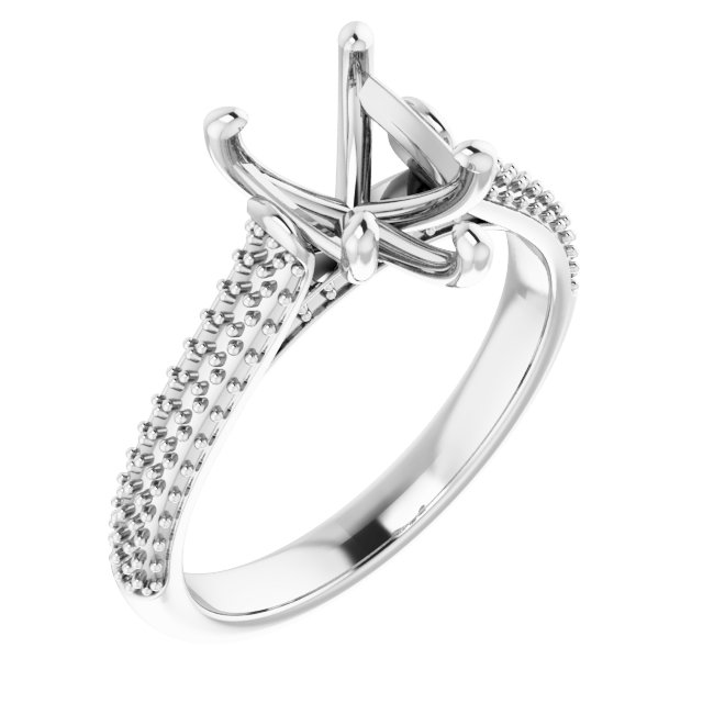 Pavé-Style Engagement Ring