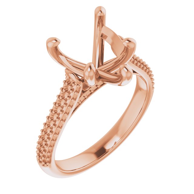 Pavé-Style Engagement Ring