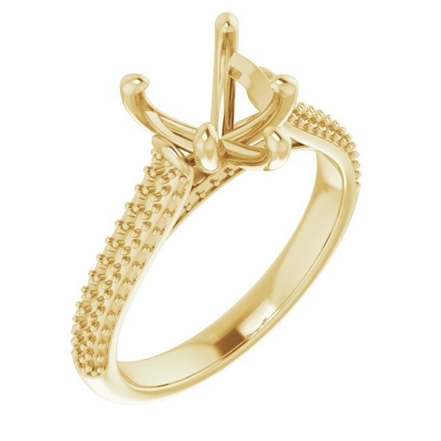 Pavé-Style Engagement Ring