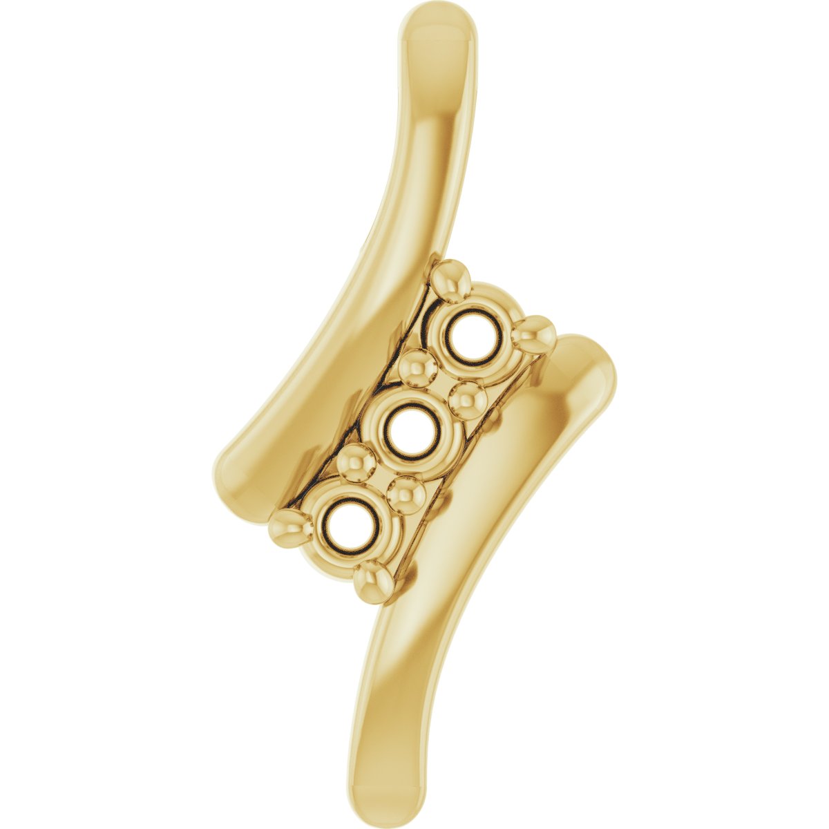 Three-Stone Freeform Pendant