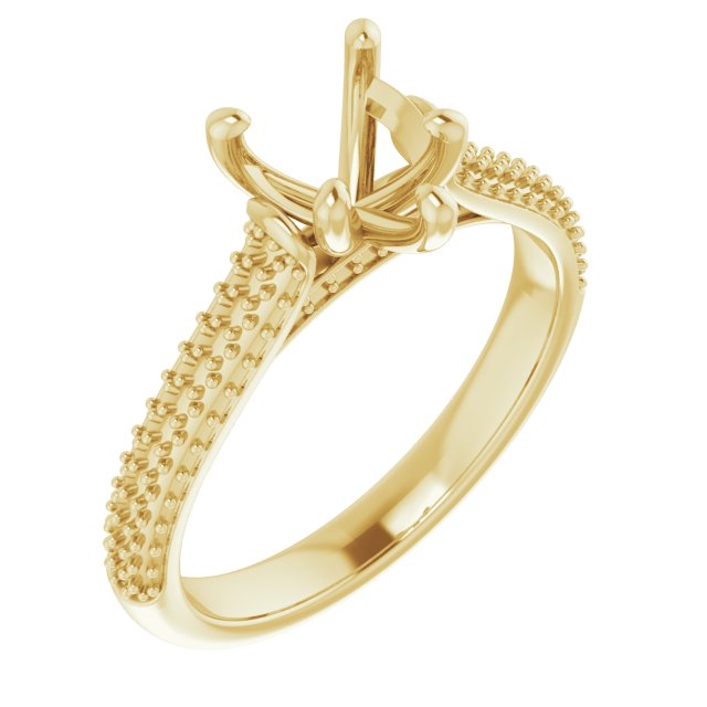 Pavé-Style Engagement Ring