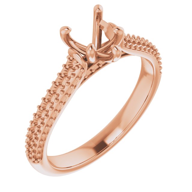 Pavé-Style Engagement Ring