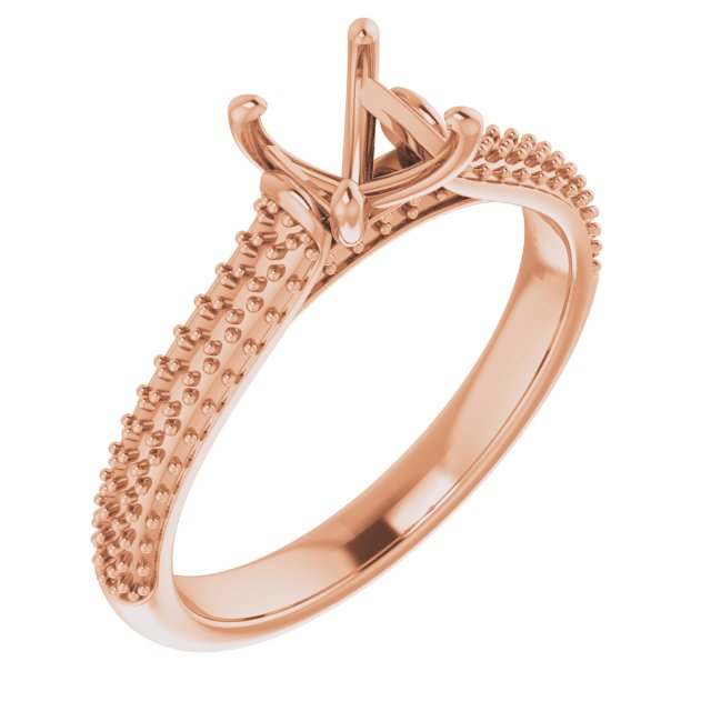 Pavé-Style Engagement Ring