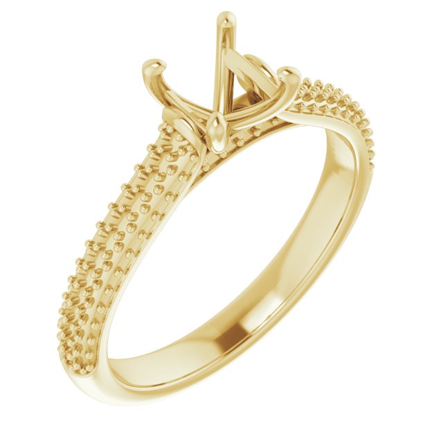 Pavé-Style Engagement Ring