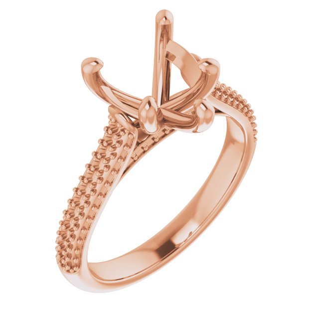 Pavé-Style Engagement Ring
