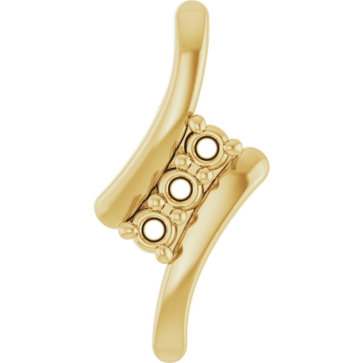 Three-Stone Freeform Pendant
