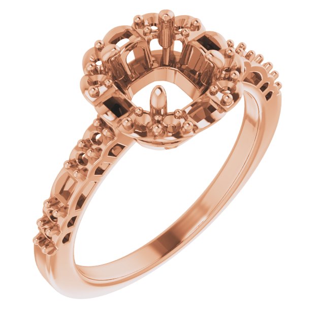 Halo-Style Engagement Ring or Band