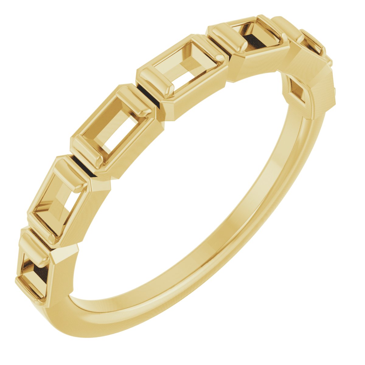 14K Yellow 1/2 CTW Natural Diamond Anniversary Band