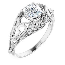 Vintage-Inspired Engagement Ring or Band
