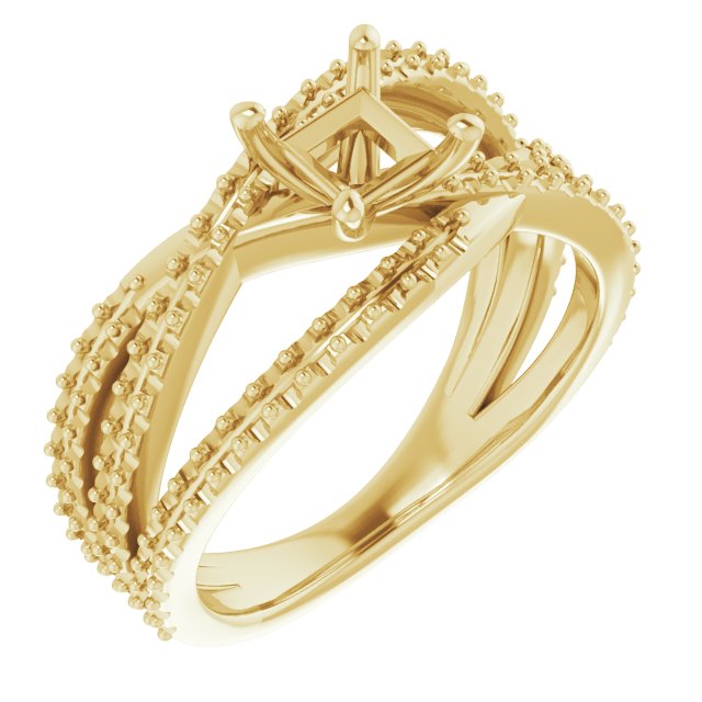14k Yellow Gold