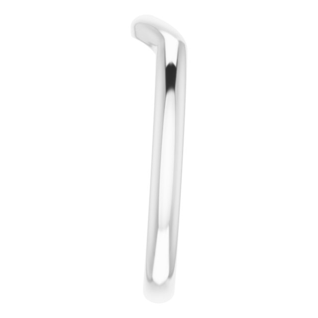 14K White Band-4