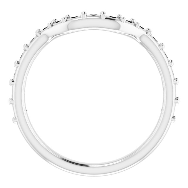 Band Mounting for 9 mm Square Ring view 2
