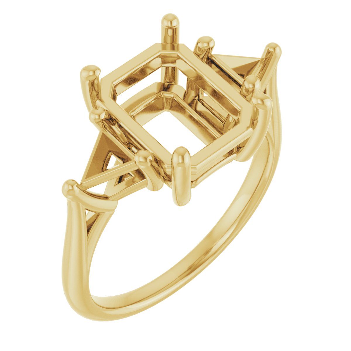 Three-Stone Engagement Ring