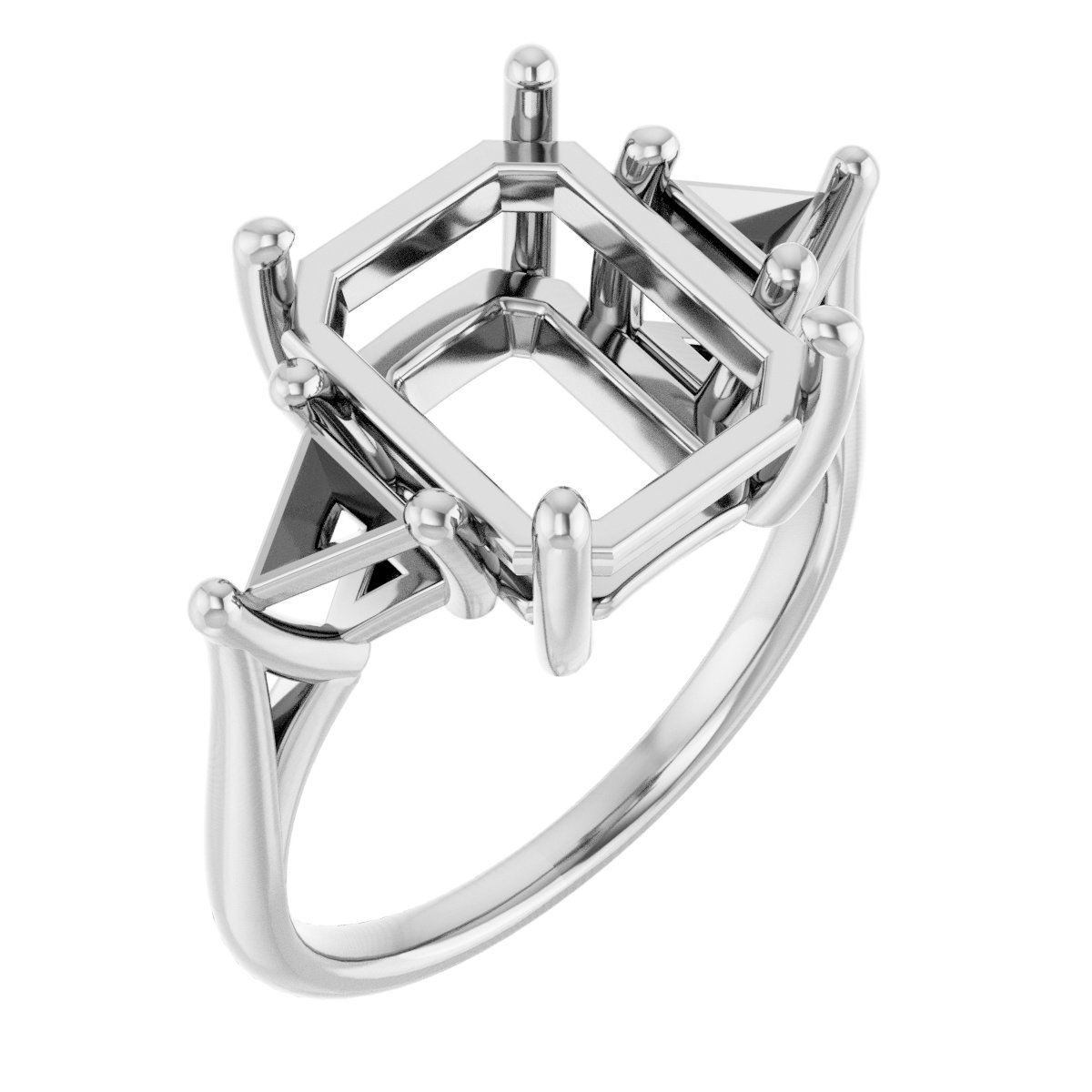 Three-Stone Engagement Ring
