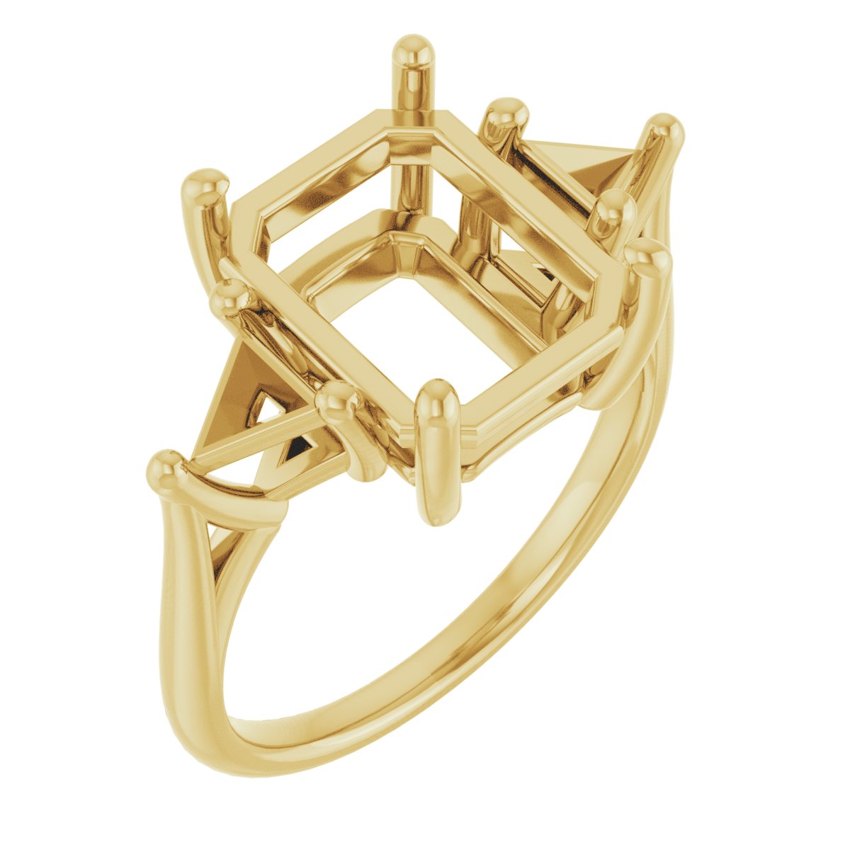 Three-Stone Engagement Ring
