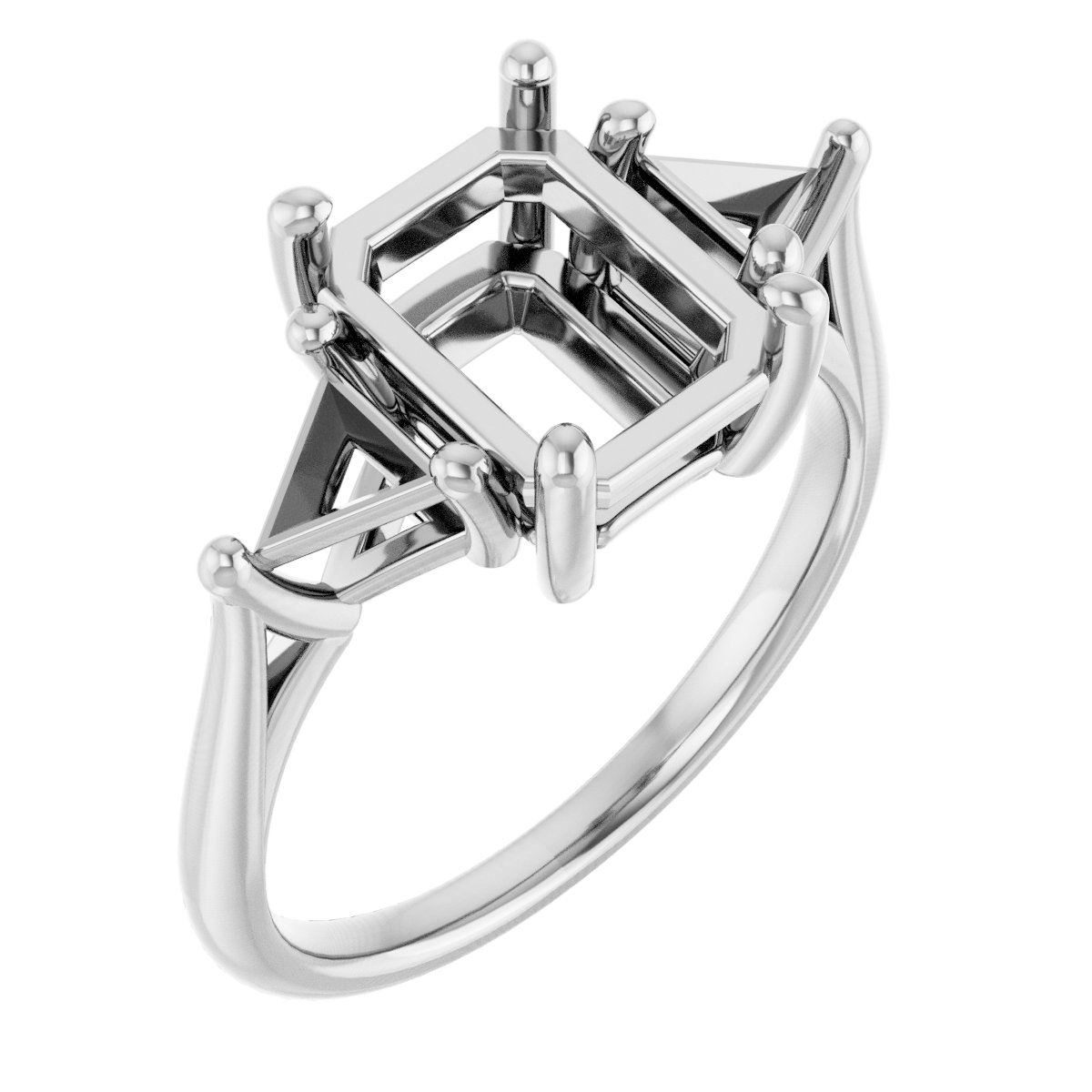 Three-Stone Engagement Ring