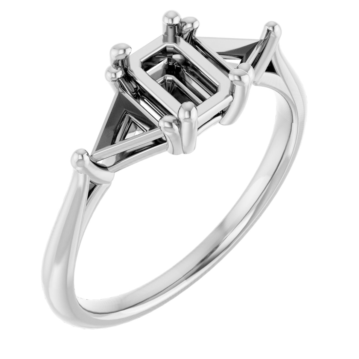 Three-Stone Engagement Ring
