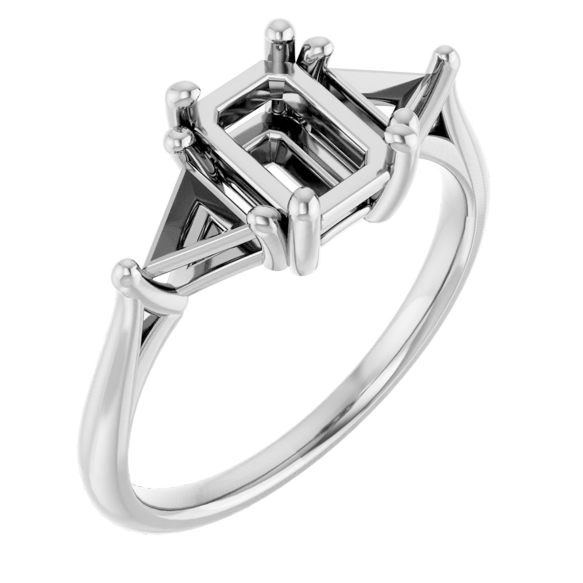 Three-Stone Engagement Ring