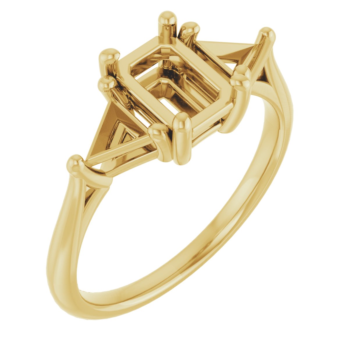 Three-Stone Engagement Ring