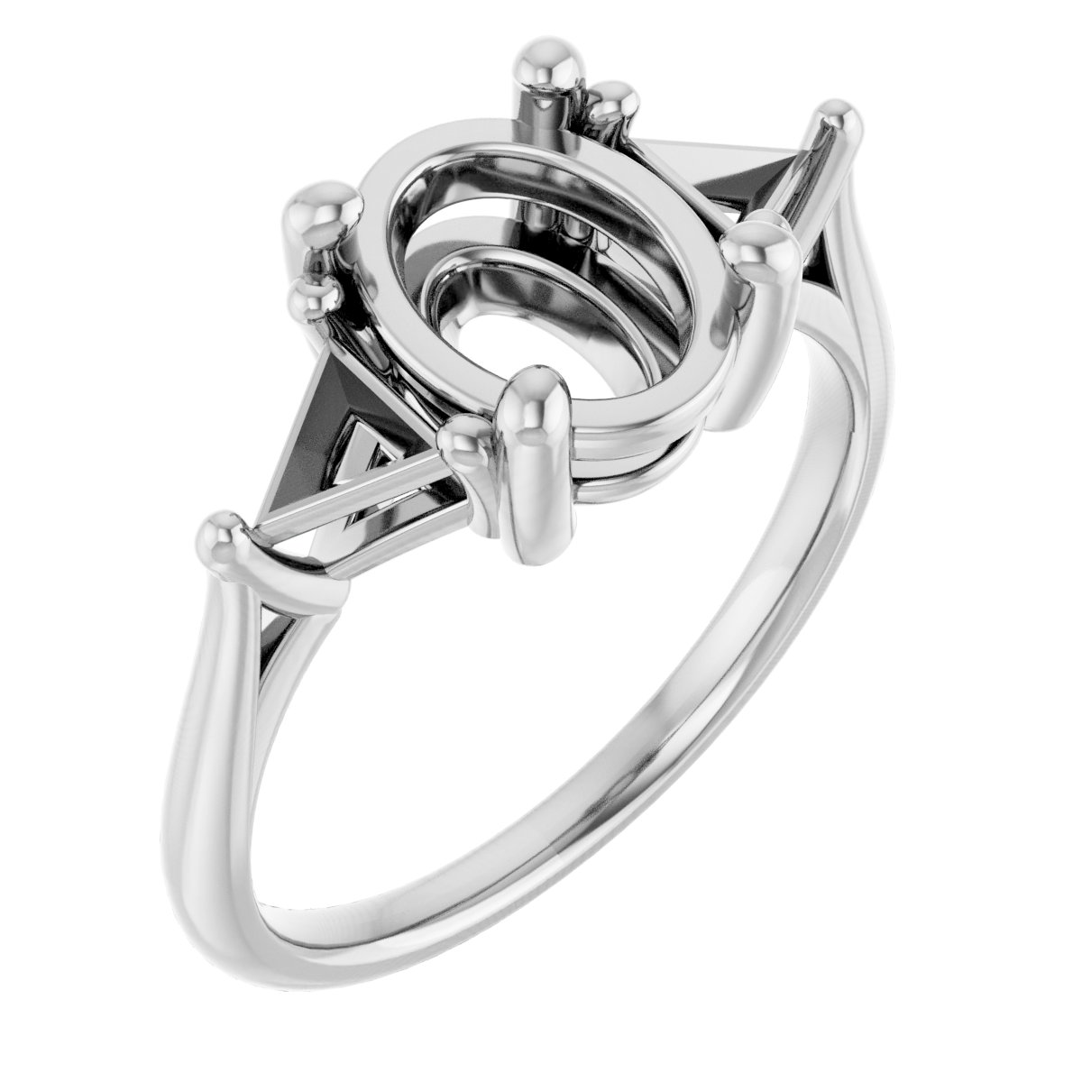Three-Stone Engagement Ring