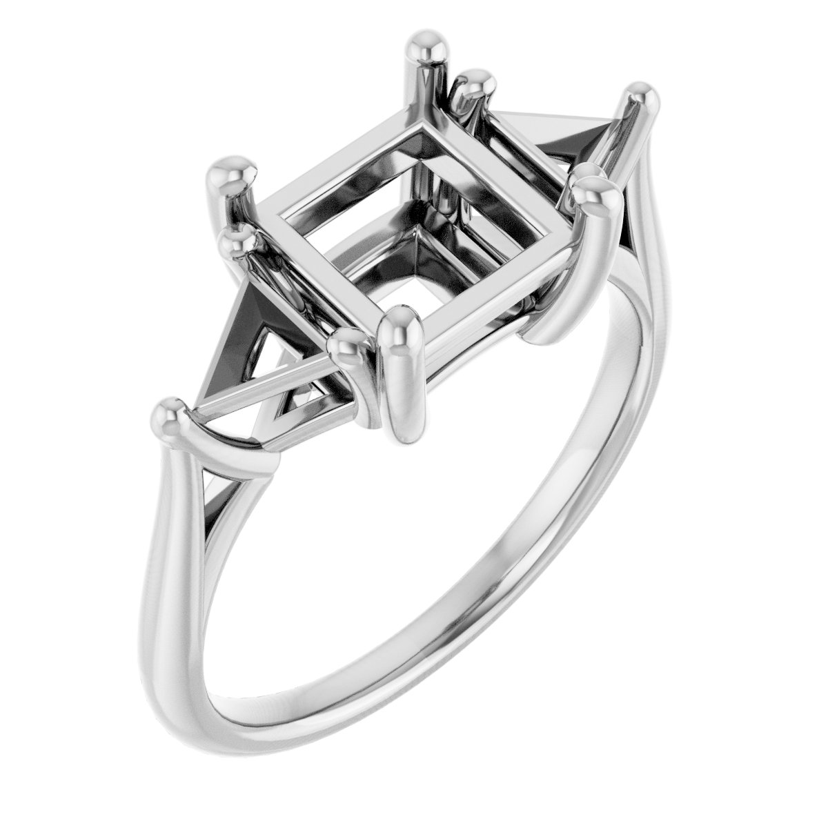 Three-Stone Engagement Ring