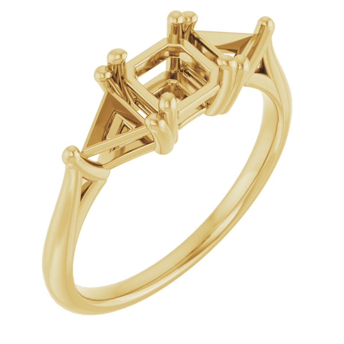 Three-Stone Engagement Ring