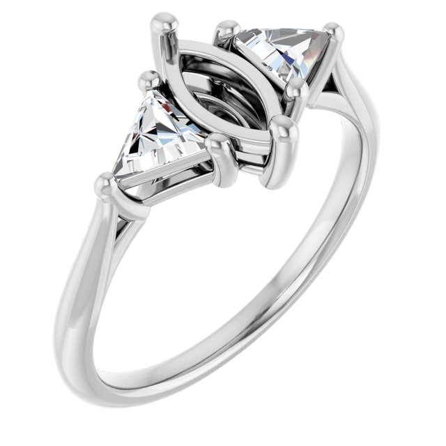 14k White Gold