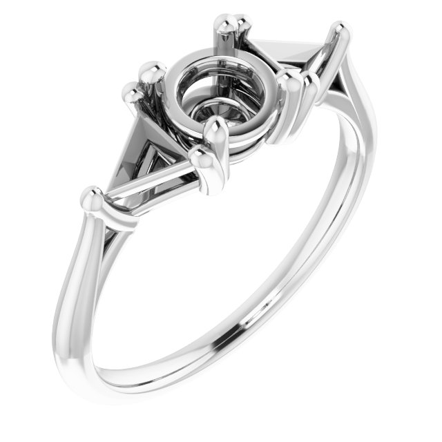 Three-Stone Engagement Ring