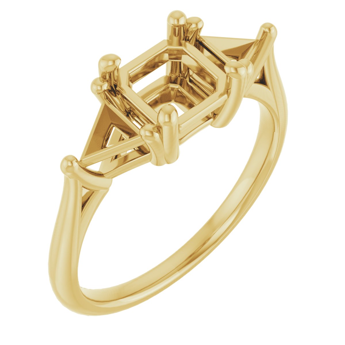 Three-Stone Engagement Ring