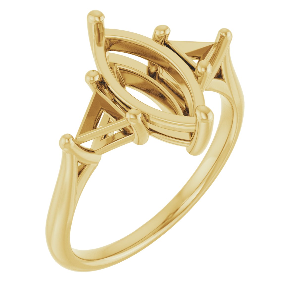 Three-Stone Engagement Ring