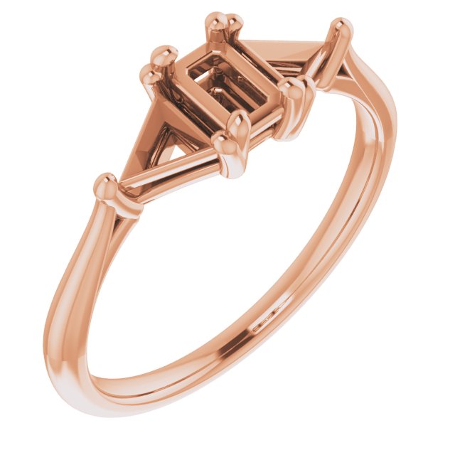 Three-Stone Engagement Ring