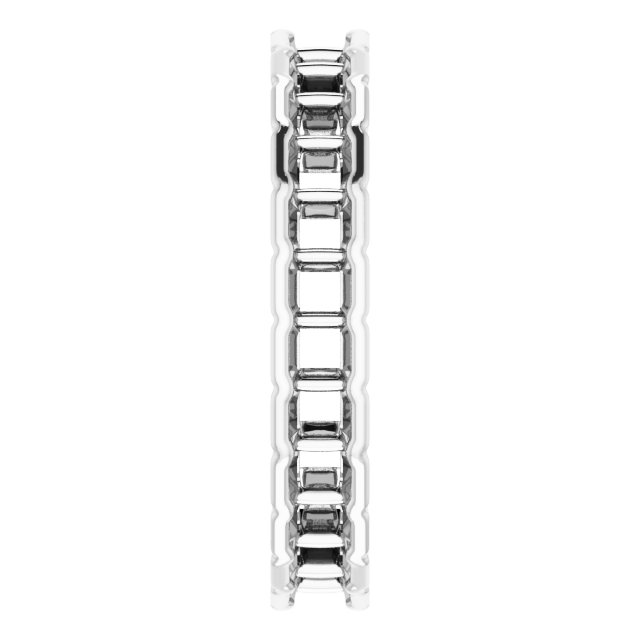 5x3 mm Marquise Eternity Band Mounting view 4