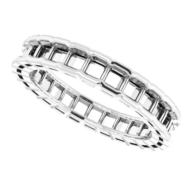 5x3 mm Marquise Eternity Band Mounting view 5